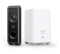 sonnette vidéo sans fil eufy Double caméra avec HomeBase 2 (2K avec HDR, capteur de mouvement, IP65)