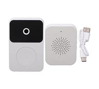 Sonnette vidéo sans Fil - Multi-Fonctionnelle Caméra de Sonnette - Visiophone sans Fil - Exterieur Etanche - 2.4G WiFi Batterie Haute capacité - pour la Maison Bureau