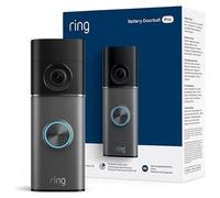 Sonnette vidéo sans fil Ring Battery Pro (dernière génération), Argent, Noir, Champ de vision de 140°, Connectivité sans fil, Wi-Fi 6 (802.11ax)