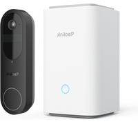 Sonnette vidéo – Sonnette Wi-Fi intelligente 2K – Connexion double bande et détection de personnes