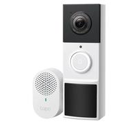 Sonnette vidéo Tapo D210, résolution 2K, vision nocturne, indice de protection IP65, intelligence artificielle, Wi-Fi