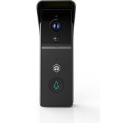 Sonnette vidéo Wi-Fi, alimentée par batterie, 3 MP HD, vision nocturne