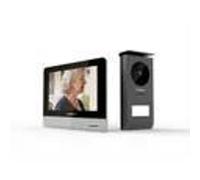 Sonnette vidéo Wi-Fi avec écran – LINK2HOME – Écran tactile 7 pouces – Notifications sur smartphone – Caméra 1080p avec grand angle de 120°