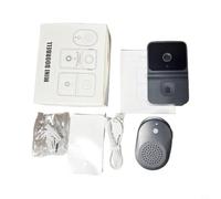 Sonnette vidéo WiFi Smart 480P audio bidirectionnelle télécommande App | Sonnette vidéo WiFi intelligente 480p bidirectionnelle multi-utilisateur pour accès de sécurité sans fil pour la surveillance