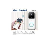 Sonnette vidéo wifi sonnette intelligente 1080p hd wifi caméra de sécurité vision nocturne