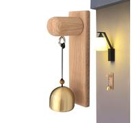Sonnettes Pour Portes D'entrée - Décoration Artisanale Sonore En Bois Sonnette D'entrée De Magasin Pour Magasins | Pour Porte De Magasin, Ferme, Porte De Jardin, Zone Commerciale, Cloche De C