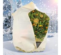 Sonnewelt 1 pièce Protection hivernale pour plantes, 120 x 180 cm I avec fermeture éclair et cordon de serrage, protection contre le gel pour plantes en pot et arbres fruitiers, résistant à la