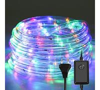 Sonnewelt LED Tube Iumineux Exterieur40M 960LED, 8 Modes Guirlande Lumineuse Extérieur, LED Tuyau Bande IP44, Guirlande LED pour Décorations Intérieures et Noël, Anniversaire, Mariage-coloré
