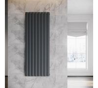 SONNI Radiateur vertical, panneau rayonnant, à une seule couche, anthracite, 1600 x 619 mm, sans élément chauffant