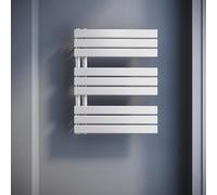 SONNI : Radiateur vertical, panneau rayonnant, à une seule couche, de couleur blanche, dimensions 762 x 600 mm. Peut être alimenté en eau chaude ou électriquement (sans résistance chauffante)