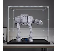 SONNIES Vitrine en acrylique pour Lego 75313 AT-AT Blindé Walker - Boîte de rangement anti-poussière - Boîte de rangement transparente compatible avec Lego 75313 (étui uniquement, sans modèle) (3 mm)
