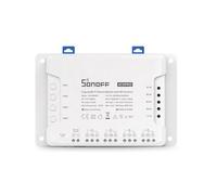 Sonoff 4CHPROR3 Module d'interrupteur intelligent Wi-Fi Contrôle vocal Contrôle de l'enclenchement via eWeLink APP Support Alexa