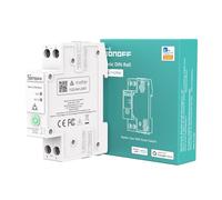 SONOFF Basic DIN Rail (BASIC-1GSP) Interrupteur WiFi Smart Rail DIN, Contrôle Domotique Matter over WiFi, 32A pour Tableau Électrique, Compatible Alexa Google Home Home Assistant