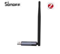 SONOFF Dongle Plus MG24 Passerelle Zigbee Thread USB Dongle avec puce EFR32MG24, antenne à gain élevé de 4,5 dBi, en aluminium, compatible avec Zigbee2MQTT et Home Assistant Dongle-PMG24