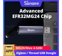 Sonoff Dongle Plus MG24 - Zigbee/Thread USB Dongle, Hub domotique, Gris