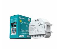 SONOFF DUALR3 Lite Interrupteur Wi-Fi Intelligent pour Porte de Garage, 2 Gang 2 Way Interrupteur Connecté Volet Roulant WiFi, Moteur mode, Compatible avec Alexa/Google Home/Siri, 15A/3300W