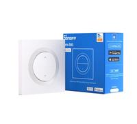 SONOFF Fusion, Interrupteur Intelligent Matter à Rideau Roulant, Orb-RBS(MINI-RBS-E), Wi-Fi 2,4GHz, Contrôle en Pourcentage, Minuterie et Voix, Compatible avec Alexa/Google/Home Assistant, Nécessite