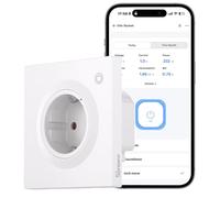 SONOFF Fusion, Orb Socket(Shuko), WS01TPF-E, Prise Murale Intelligente, Compatible Matter, Wi-Fi 2.4GHz, Norme UE, 16A, 4000W, Surveillance de l'Énergie, Protection contre les Surcharges