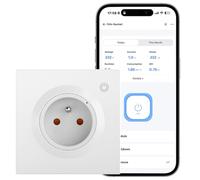 SONOFF Fusion, Orb Socket(Type-E), WS01TPE-E, Prise Murale Intelligente, Compatible Matter, Wi-Fi 2.4GHz, Norme UE, 16A, 4000W, Surveillance de l'Énergie, Fonctionne avec Alexa/Home Assistant