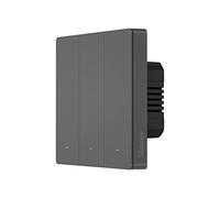 Interrupteur mural connecté Wi-Fi 3 boutons -
