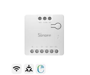 SONOFF MINI Interrupteur intelligent sec Wi-Fi | MINI-D Compatible Matter Sortie Contact Sec Intégré au Contrôle de Contacteur