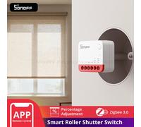 SONOFF MINI-ZBRBS Zigbee commutateur de volet roulant intelligent Zigbee scène locale amplificateur de Signal transformer rideaux eWeLink Via ZigBee Hub MINI-ZBRBS (2 pack)