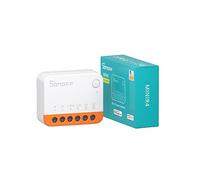 SONOFF MINIR4 Interrupteur Connecté WiFi, 2 Voies Interrupteur Intelligent Micromodule, Mode Détacher le Relais, WiFi 2.4G, Contrôle APP, Mini Smart Switch Compatible avec Alexa, Google Home,10A/2200W