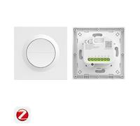 SON MINI-ZB2GS-E - Interrupteur mural à 2 canaux, Zigbee