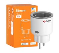 SONOFF S60ZBTPF Zigbee Smart Plug (Requires Zigbee Gateway) - Remote Control, Energy Monitoring, Timer Schedules, Overload Protection, Zigbee Repeater, Compatible with eWeLink App