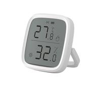 SONOFF SNZB-02D Mini Capteur ZigBee de Température et d'humidité Intelligent, Thermomètre Hygrometre Intérieur, écran LCD, Actualisation 5S, Compatible avec Alexa/Google Home/Home Assistant
