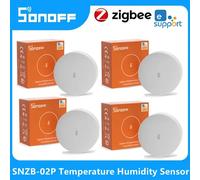 SONOFF SNZB-02P Zigbee capteur intelligent de température et d'humidité capteur domestique intelligence commande vocale à domicile application Micro Link facile 6pcs SNZB-02P