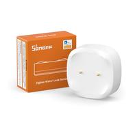 SONOFF SNZB-05P Detecteur de Fuite d'eau Intelligent ZigBee, Capteurs d'eau et Alarmes sans Fil pour Cuisine, Salle De Bain, sous-Sol, Étanchéité IP67, ZigBee Bridge Requis, Piles Incluses