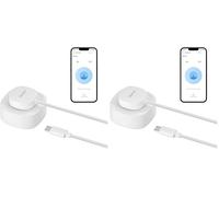 SONOFF SNZB-05P Detecteur de Fuite d'eau ZigBee avec Câble de Détection, Alarmes Intelligent sans Fil pour Cuisine, Salle De Bain, sous-Sol, Étanchéité IP67, ZigBee Bridge Requis, Piles Inclusesa