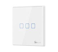 Sonoff T2EU 1C/2C/3C - RF-86 Interrupteur mural sans fil RF 433 MHz avec autocollant Rasppishop (T2EU3C-RF-86)