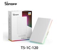 Sonoff T5-120 Smart Touch WIFI TX interrupteur mural ultime avec LED RGB