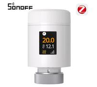 SONOFF TRV-ZBT TRV Gen2 Zigbee Thermostat Radiator Valve, design compact, écran couleur HD IPS, prend en charge 3 programmes et 12 intervalles de temps, mode économie d'énergie TRV-ZBT