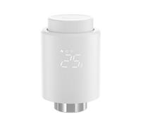 SONOFF TRVZB Thermostatique Connectée et Intelligente, ZigBee 3.0 Vanne Thermostatique Radiateur, Contrôle Vocal, Détection de Fenêtre, Compatible avec Alexa/Home Assistant, Requiert Le Hub Zigbee