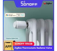 SONOFF TRVZB Zigbee vanne de radiateur thermostatique maison intelligente chauffage froest Protection contrôle de groupe à distance via eWeLink Alexa