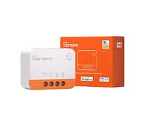 SONOFF ZBMINIL2 ZigBee Interrupteur Sans Fil (Aucun Fil Neutre Requis), 2 Way ZigBee Smart Switch, Compatible avec Alexa, Google Home, Home Assistant, ZigBee 3.0 Gateway Hub Requis, 6A/1440W