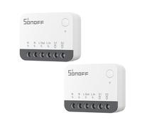 SONOFF Zigbee interrupteur Intelligent, Fonctionne Avec Alexa & Google Home, 2 Pack, NéCessite Une Passerelle Zigbee, NéCessite Un Fil Neutre