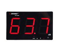 Sonomètre 30~130 db écran LCD 9,6" à suspendre au mur testeur de mesure du bruit avec enregistreur de données et alarme (SW-525B)