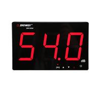 Sonomètre Enregistreur avec Seuils d'Alarme Fixés Décibelmètre Numérique LCD Portable 30~130 dB Décibel Compteur pour Mesurer Les Bruits