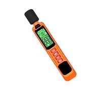 Sonomètre mesure du bruit - De 30 dB à 130 dB indicateur en temps réel, compteur numérique de niveau sonore et de bruit, pour une utilisation dans la construction, les salles de classe
