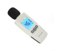 Sonomètre professionnel 30-130dB Détecteur de bruit numérique avec écran LCD, lecteur compact de décibels pour la construction
