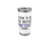 Soon to Be Big Brother 2026 Loading Pregnancy Announcement Gobelet isotherme en acier inoxydable double paroi