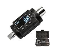 Soonkoda Adaptateur de couple numérique 1,3 cm avec adaptateurs pour 1 cm et 0,6 cm 6,1-200,1 N·m convertisseur de couple avec réglage de couple d'alarme testeur de couple