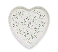 sophie conran CPXT76571-XG Portmeirion Sweetheart Plat à four en porcelaine Motif gui