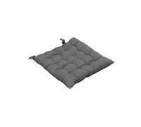 SOPHIE - Coussin de Chaise Matelassé 38x38cm Coton Coloris Granit - Altobuy G