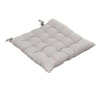 SOPHIE - Coussin de Chaise Matelassé 38x38cm Coton Coloris Nuage - Altobuy G