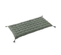 AltoBuy Sophie - Matelas de Sol avec Pompons 60x120cm Coton Coloris Romarin